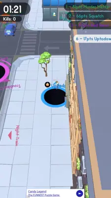 Hole.io android App screenshot 2